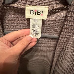 Waffle Knit Cardigan